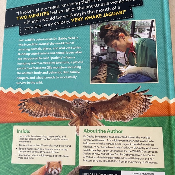 National Geographic KIDS Vet hardcover book - Picture 3 of 3